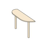 Стол-приставка к двум столам