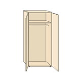 Шкаф платяной