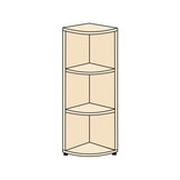 Шкаф угловой